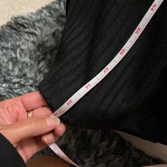 Nine West sleeveless black ribbed dress, medium - Picture 13 of 15